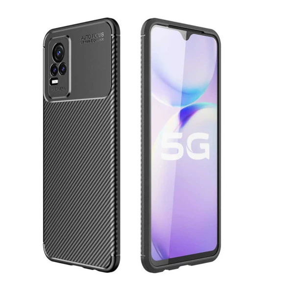 Vivo V21E Kılıf  Negro Silikon Kapak - Resim 3