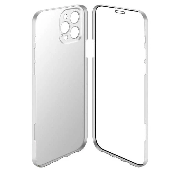 Apple iPhone 13 Pro Kılıf  Led Kapak - Resim 4