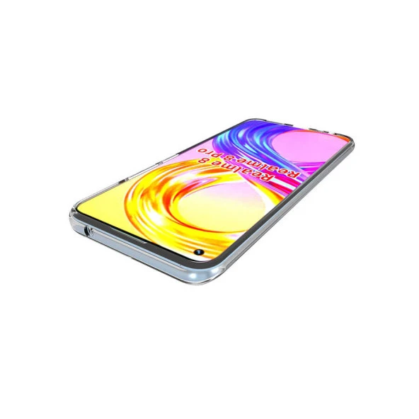 Realme 8 Kılıf  Süper Silikon Kapak - Resim 5