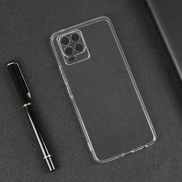 Realme 8 Kılıf  Süper Silikon Kapak - Resim 8