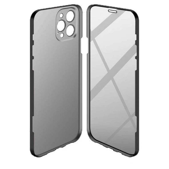 Apple iPhone 12 Pro Kılıf  Led Kapak - Resim 2
