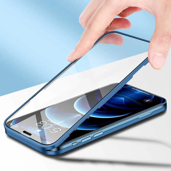 Apple iPhone 12 Kılıf  Led Kapak - Resim 9