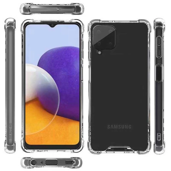 Galaxy M32 Kılıf  Nitro Anti Shock Silikon - Resim 3