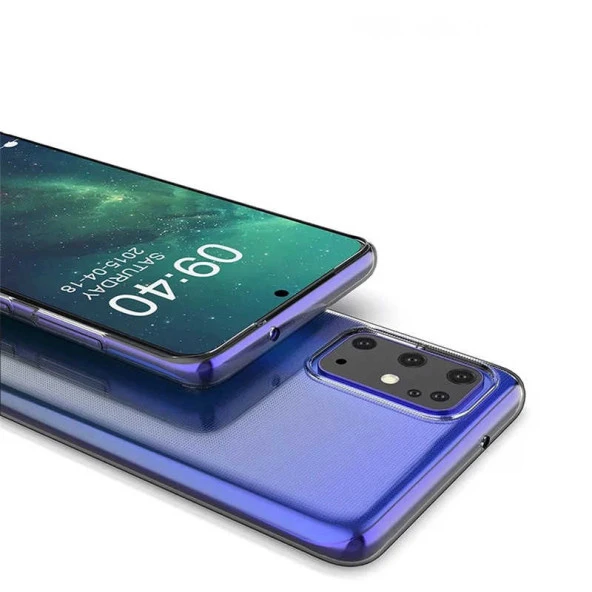 Galaxy A91 (S10 Lite) Kılıf  Süper Silikon Kapak - Resim 3