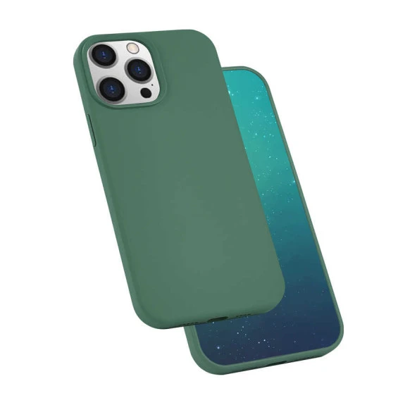 Apple iPhone 13 Pro Max Kılıf  Silk Silikon - Resim 3