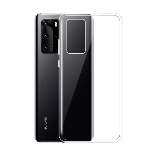 Huawei P40 Kılıf  Süper Silikon Kapak - Resim 2
