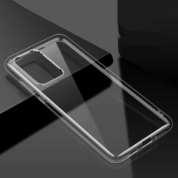 Huawei P40 Kılıf  Süper Silikon Kapak - Resim 6