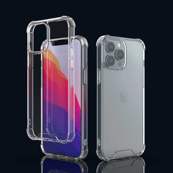 Apple iPhone 13 Pro Max Kılıf  Nitro Anti Shock Silikon - Resim 7