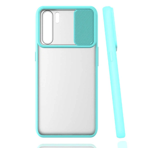 Oppo A91 Kılıf  Lensi Kapak - Resim 6