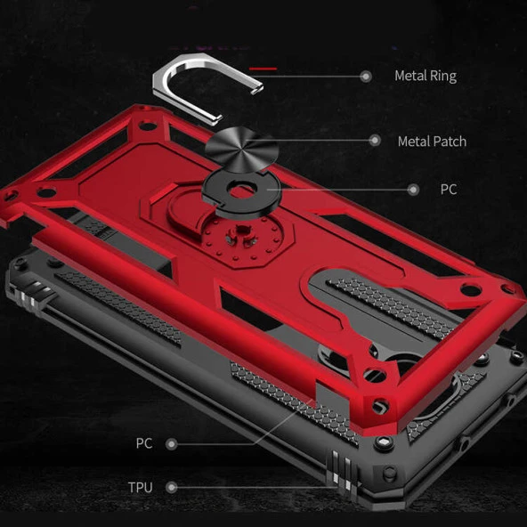 Xiaomi Redmi Note 9 Kılıf  Vega Kapak - Resim 9