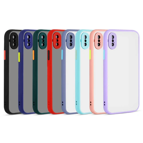 Apple iPhone X Kılıf  Hux Kapak - Resim 11