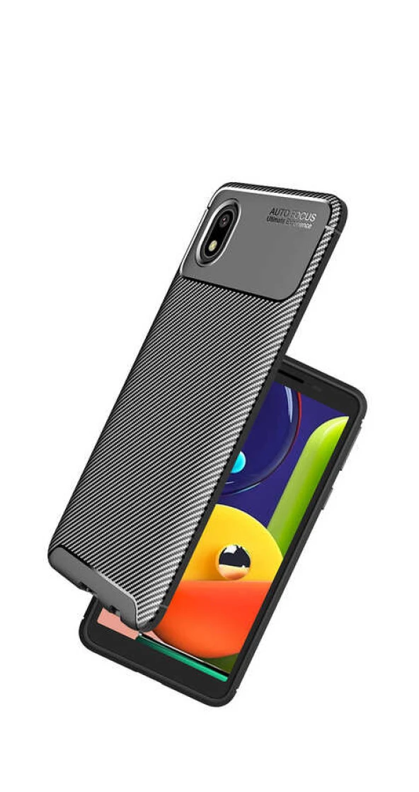 Galaxy A01 Core Kılıf  Negro Silikon Kapak - Resim 5