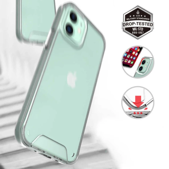 Apple iPhone 12 Mini Kılıf  Gard Silikon - Resim 3