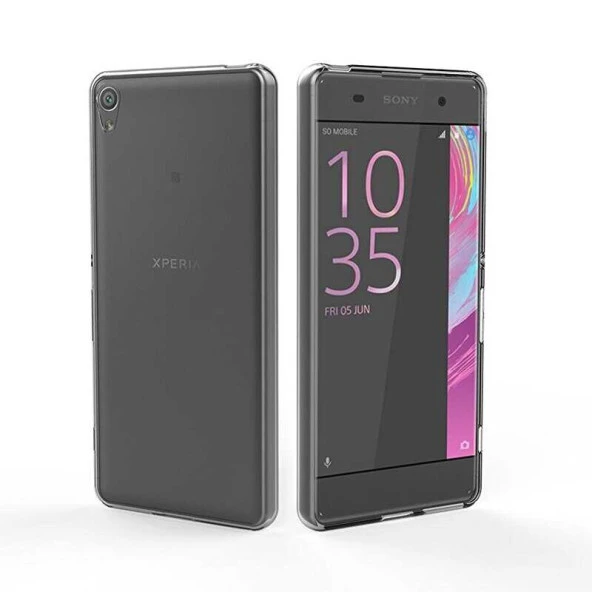 Sony Xperia X Kılıf  Süper Silikon Kapak - Resim 3