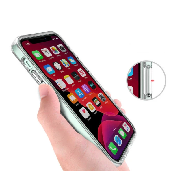 Apple iPhone 12 Mini Kılıf  Gard Silikon - Resim 4