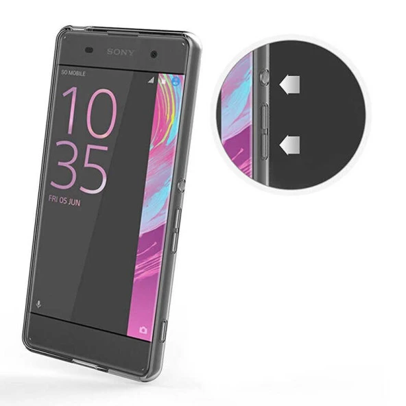Sony Xperia X Kılıf  Süper Silikon Kapak - Resim 4