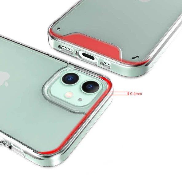 Apple iPhone 12 Mini Kılıf  Gard Silikon - Resim 6