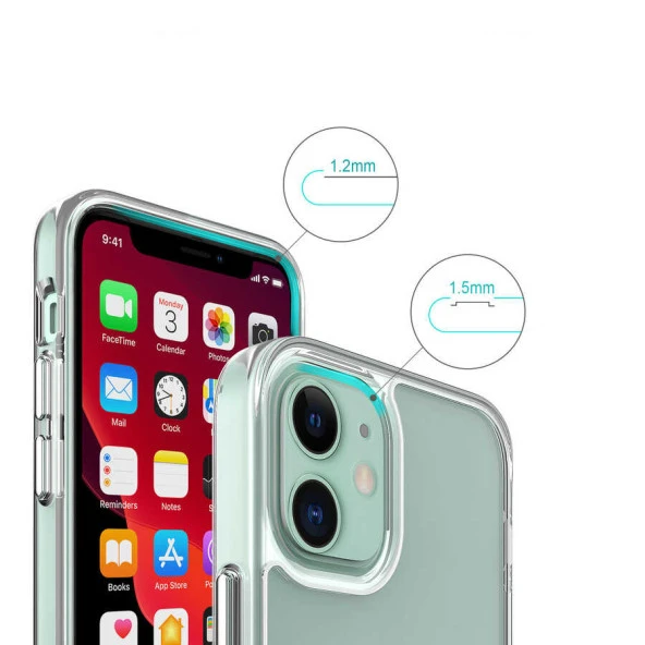 Apple iPhone 12 Mini Kılıf  Gard Silikon - Resim 7