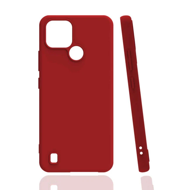 Realme C21 Kılıf  Biye Silikon - Resim 2