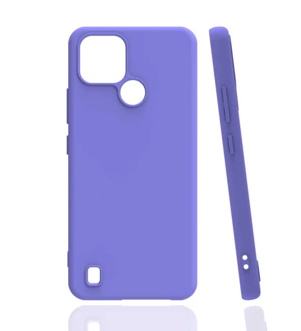 Realme C21 Kılıf  Biye Silikon - Resim 5