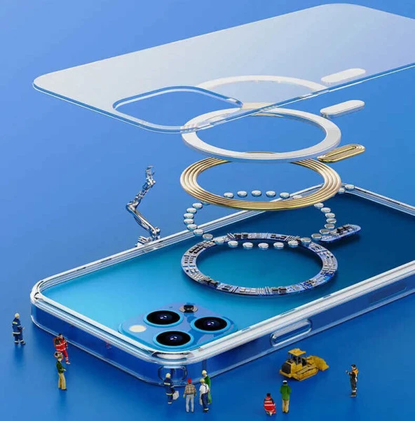 Apple iPhone 11 Pro Kılıf  Tacsafe Wireless Kapak - Resim 6