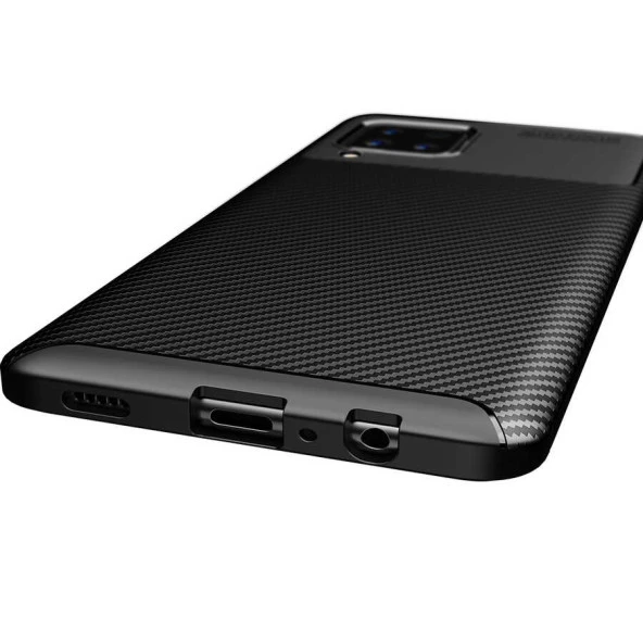 Galaxy A12 Kılıf  Negro Silikon Kapak - Resim 10