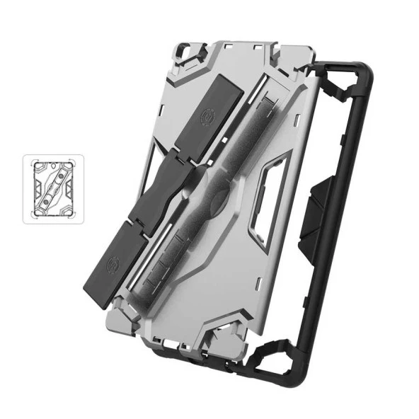 Galaxy Tab A 8.0 (2019) T290  Defens Tablet Silikon - Resim 6