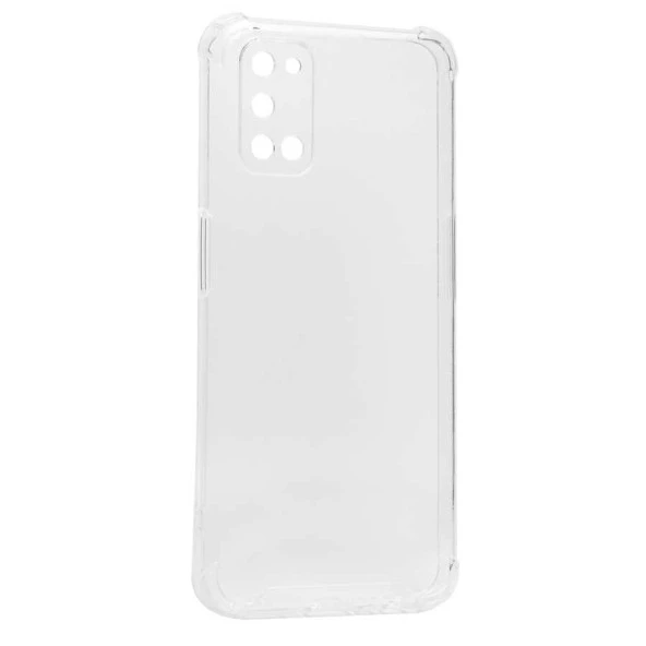 Oppo A92 Kılıf  Kamera Korumalı Nitro Anti Shock Silikon ürün görseli 1