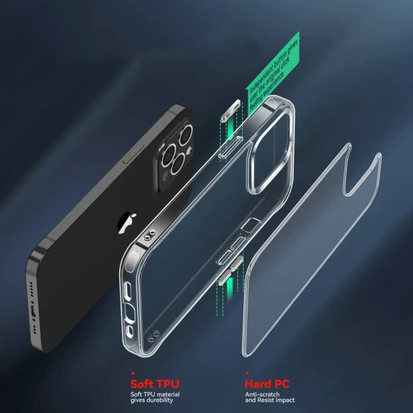 Apple iPhone 13 Pro Kılıf  Forst Kapak - Resim 8
