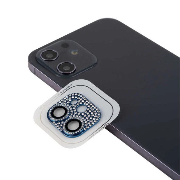 Apple iPhone 12 Mini CL-08 Kamera Lens Koruyucu - Resim 3