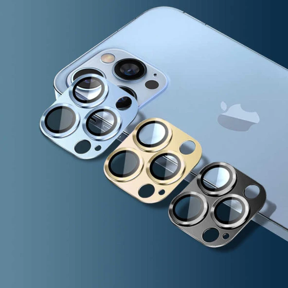 Apple iPhone 14 Pro CL-03 Kamera Lens Koruyucu - Resim 11