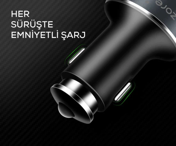 ZR-C502 2+2 Araç Şarj Seti - Resim 9