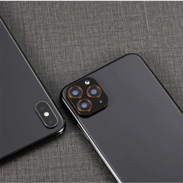 Apple iPhone XS 5.8  CP-01 iPhone 11 Pro Max Kamera Lens Dönüştürücü ürün görseli 1
