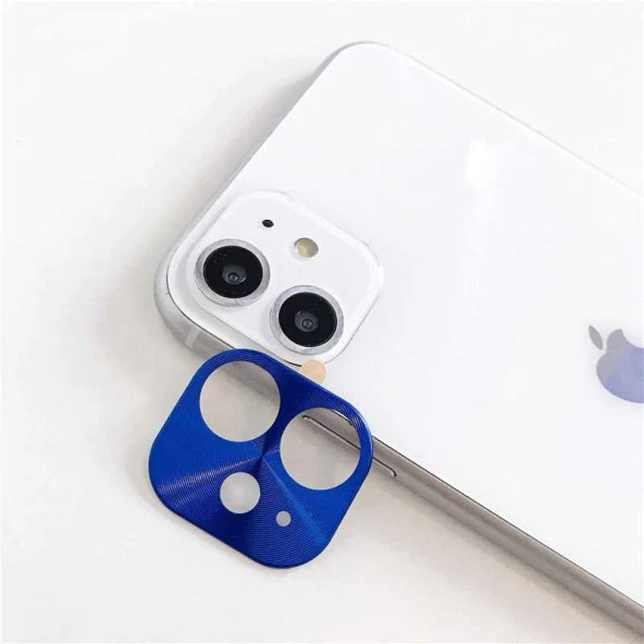 Apple iPhone 11  Metal Kamera Koruyucu - Resim 6