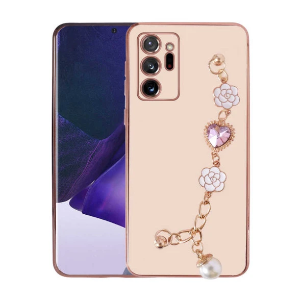 Galaxy Note 20 Ultra Kılıf El Tutamaçlı Kamera Korumalı  Taka Silikon Kapak ürün görseli 1