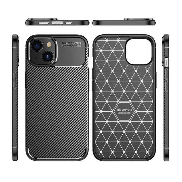 Apple iPhone 14 Kılıf  Negro Silikon Kapak - Resim 10