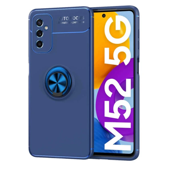 Galaxy M52 Kılıf  Ravel Silikon Kapak ürün görseli 1
