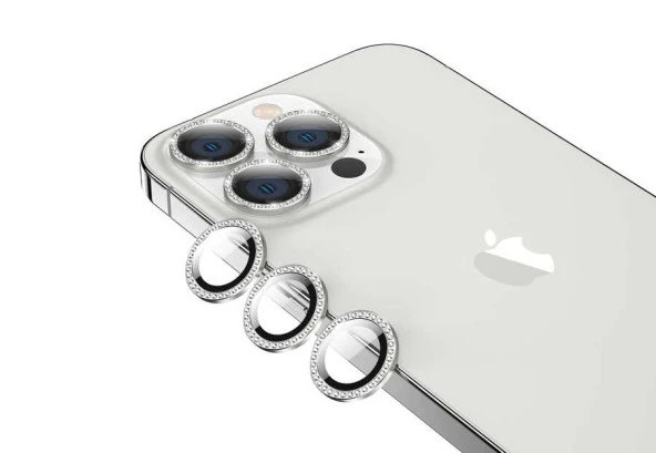 Apple iPhone 13 Pro Max CL-06 Kamera Lens Koruyucu - Resim 3