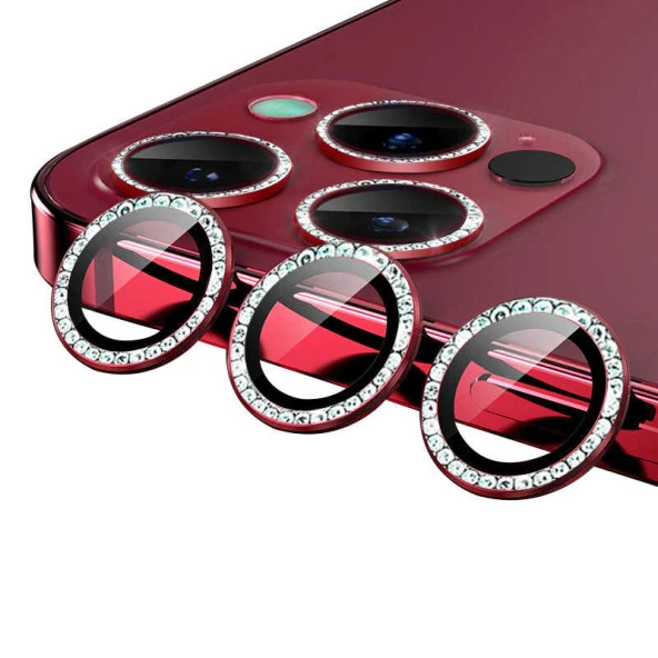 Apple iPhone 13 Pro Max CL-06 Kamera Lens Koruyucu - Resim 6