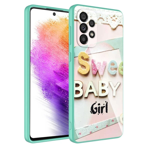 Galaxy A33 5G Kılıf Kamera Korumalı Desenli Sert Silikon  Epoksi Kapak ürün görseli 1