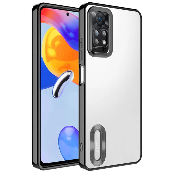 Xiaomi Redmi Note 12 Pro 4G Kılıf Kamera Korumalı Logo Gösteren  Omega Kapak ürün görseli 1