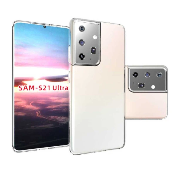 Galaxy S21 Ultra Kılıf  Süper Silikon Kapak ürün görseli 1