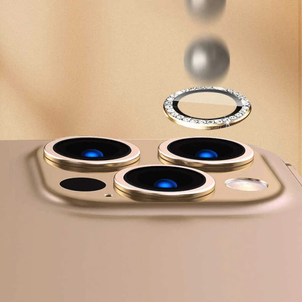 Apple iPhone 15 Pro Max CL-06 Kamera Lens Koruyucu - Resim 7