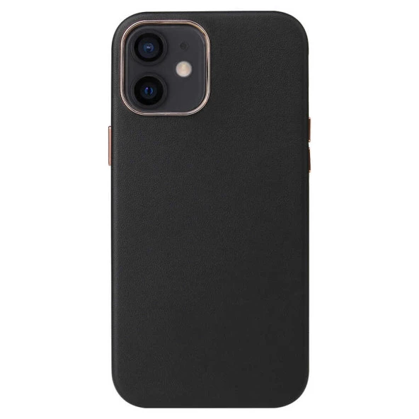 Apple iPhone 12 Kılıf  Leathersafe Wireless Kapak - Resim 3