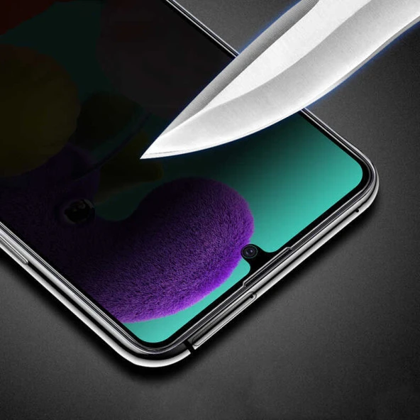 Galaxy A73  New 5D Privacy Temperli Ekran Koruyucu - Resim 6