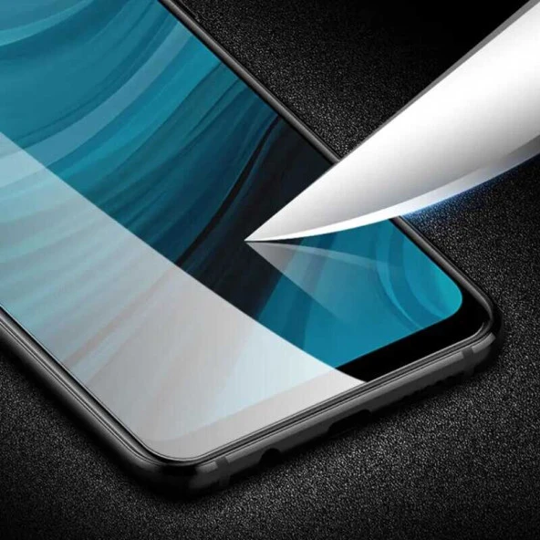 Oppo A96 4G Davin 5D Cam Ekran Koruyucu - Resim 4