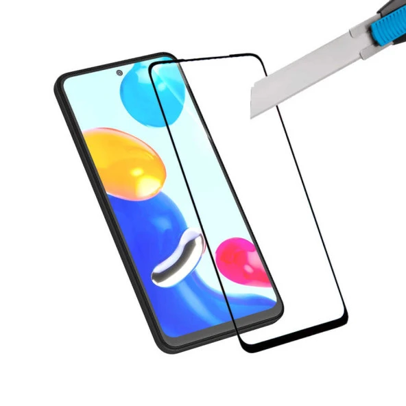 Xiaomi Redmi Note 11 Global Davin 5D Cam Ekran Koruyucu - Resim 3