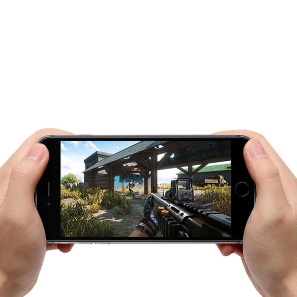 Apple iPhone 6 Plus Davin 5D Privacy Cam Ekran Koruyucu - Resim 10