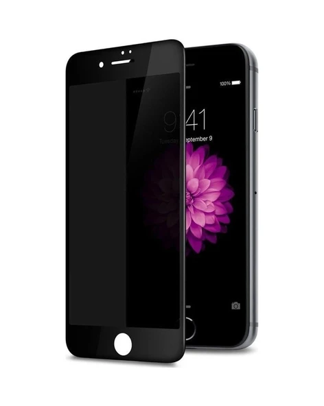 Apple iPhone SE 2020 LOGİS Hayalet Privacy Gizli 6D Ekran Koruyucu Cam ürün görseli 1