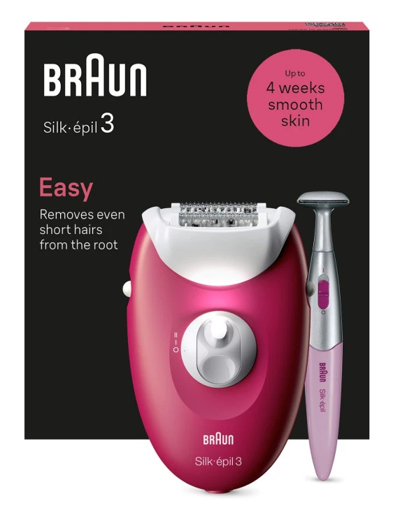 Braun Silk-épil 3 3-202 Kablosuz Epilatör ürün görseli 1